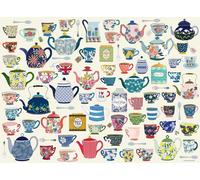 Ravensburger Time for Tea 500 piece Jigsaw Puzzle - Puzzle Championships for Adu