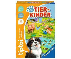 Ravensburger tiptoi 00108 - All my animal children - gioco educativo da 2 anni - gioco tiptoi da 2 anni - regali di compleanno