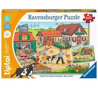 Ravensburger tiptoi 00136 Puzzle per Piccoli esploratori: Fattoria, Puzzle per Bambini dai 3 Anni in su, per 1 Giocatore