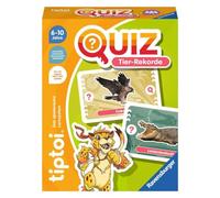 Ravensburger tiptoi 00194 Gioco a quiz Animal Records per bambini dai 6 anni in su, per 1-4 giocatori