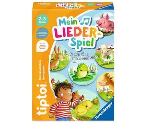Ravensburger tiptoi 00237-Gioco di Canzoni, Gioco di Movimento per Bambini dai 2 Anni in su, Colore Bianco, 00237