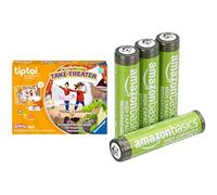 Ravensburger tiptoi Active Teatro Danza [DE], & Batterie AAA Ricaricabili Amazon Basics 4 pz, 850mAh