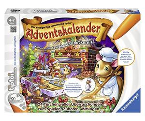 Ravensburger TipToi, Calendario dell'Avvento Musicale e Interattivo "In der Weihnachtsbäckerei" [Lingua Tedesca], 00738