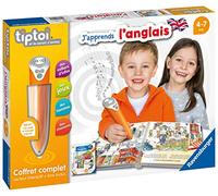 Tiptoi - Reader interattivo box completo + libro I Learn English - Ravensburger - Educational Electronic Game - 4 anni