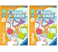 Ravensburger tiptoi game 00168 - I miei colori e forme, gioco educativo per bambini dai 2 anni in su - regali di compleanno (Confezione da 2)