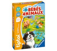 Ravensburger - tiptoi® - Gioco interattivo - Animali cuccioli - Giocatore venduto separatamente - Gioco educativo elettronico, senza schermo - A partire da 2 anni - Versione francese - 00 187