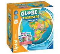 Ravensburger - tiptoi® - Gioco interattivo - Globo terrestre interattivo - Lettore venduto separatamente - Gioco educativo elettronico senza schermo - Da 7 anni - versione francese - 00 191