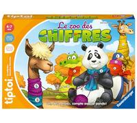 Ravensburger - tiptoi® - Gioco interattivo - Lo zoo dei numeri - Giocatore venduto separatamente - Gioco educativo elettronico, senza schermo - A partire da 4 anni - Versione francese - 00 189