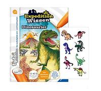 Ravensburger tiptoi Libro Expedition Sapere Dinosauro + Gratis Dino adesivo