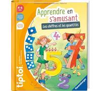 Ravensburger - tiptoi® - Libro interattivo - Imparare a divertirsi: Numeri e quantità - Gioco educativo elettronico Senza Schermo - A Partire dai 4 Anni - Versione Italiana - 13099049
