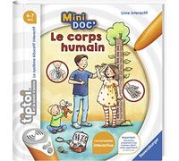 Ravensburger- tiptoi® - Libro interattivo, mini Doc'- Il corpo umano, a partire dai 4 anni 00.030
