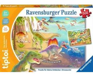 Ravensburger tiptoi Puzzle per kleine Entdecker Dinosaurier 00198