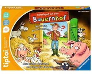 Ravensburger tiptoi Rätselspaß auf dem Bauernhof tiptoi Spiel 00125