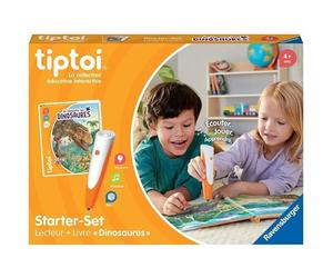 Ravensburger - tiptoi - Starter Set - Lettore + Libro 'Scopro i dinosauri' - Gio