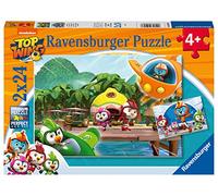 Ravensburger Top Wings Puzzle 2 x 24 Pezzi, Multicolore, 05053