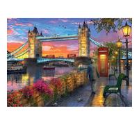Ravensburger Tower Bridge di Londra a Sunset 1000 Puntico puzzle per adulti e bambini di et compresa tra 12 anni