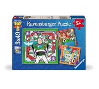 Ravensburger - Puzzle Bambini 5 Anni 3x49 Pezzi, Toy Story 5- Puzzle 5 Anni, Collezione Disney, Include 3 Puzzle 49 Pezzi, Giochi Educativi, Idee Regalo