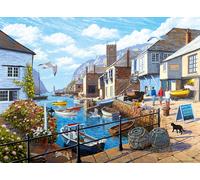 Ravensburger Tranquil Harbour 500 Piece Jigsaw Puzzle for Adults Unique, Piece