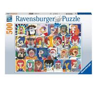 Ravensburger Typefaces Puzzle da 500 pezzi per adulti - 16830 - Ogni pezzo unico. La tecnologia Softclick fa s che i pezzi si incastrino perfe