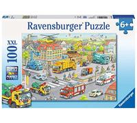Ravensburger Puzzle - Veicoli in Città, 100 Pezzi XXL - 1 pz.