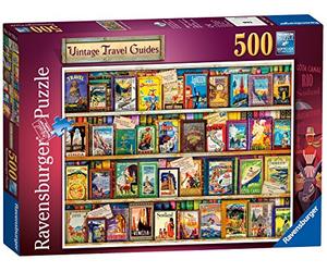 Ravensburger Vintage Travel Guides - Puzzle da 500 pezzi per adulti e bambini dai 10 anni in su