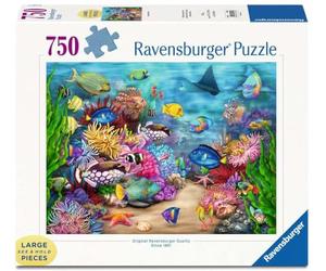 Ravensburger Vita di barriera Tropicale | Puzzle Grande Formato da 750 Pezzi | Ideale per Adulti e Bambini | Tecnologia Unica SoftClick Resistente e antiriflesso | Certificato FSC