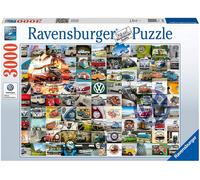 Ravensburger VW Furgone Camper Momenti 3000 Pezzi Puzzle Età 12+