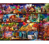 Ravensburger World of Books Puzzle - 2000-Piece Jigsaw Game Premium Quality Pi