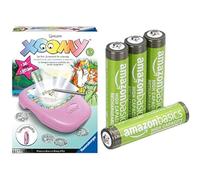 Ravensburger Xoomy Unicorni, proiettore Disegno, 6+ Anni, & Batterie AAA Ricaricabili Amazon Basics 4 pz, 850mAh