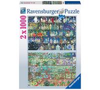 Ravensburger - Zoe Sadler Jigsaw Puzzle 2 x 1000 Pieces Jigsaw Puzzle for Adults and Teenagers, Gift Idea for Her or Him, Board Game, 70 x 50 cm, Amazon Exclusive