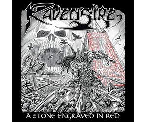Ravensire - A stone engraved in red