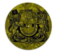 Ravers Stemma Camo Acid House Dance Music Rave Techno DJ Slipmat