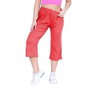 Ravi 1999 Fashion Ltd Pantaloncini culottes corti da donna taglie forti, pantaloncini estivi pull-on con elastico in vita, tessuto elasticizzato leggero, abbigliamento da viaggio per vacanze, comfort
