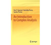 Ravi P. Agarwal Kanishka Perera San An Introduction to Compl (Copertina rigida)