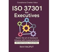 Ravi Rajput ISO 37301 for Executives (Tascabile)