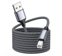 RAVIAD Cavo Stampante USB 2.0 [5M] Cavo USB Tipo A Maschio a Tipo B Maschio