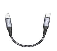 RAVIAD Cavo USB C a iPhone 0.15M [Certificato MFi] Cavo iPhone USB Tipo C in Nylon Carica Rapida Caricatore per iPhone 14/13/12/11 Pro Max/X/XS/XR/8/8 Plus/7/7 Plus/6s/6s Plus/6/6 Plus/5/5s/5c/SE 2020