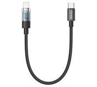 RAVIAD Cavo USB C a Lightning 0.5M [Certificato MFi] Cavo iPhone USB Tipo C in Nylon Carica Rapida Caricatore per iPhone 14/13/13 Pro/13 Pro Max/12 Mini/11 Pro/11 Pro Max/11/SE 2020/XR/XS/X/8/8 Plus