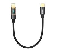 RAVIAD Cavo USB C a Lightning Corto 30CM [Certificato MFi] Cavo iPhone USB Tipo C in Nylon Carica Rapida Caricatore per iPhone 14/13/13 Pro/13 Pro Max/12 Mini/11 Pro/11 Pro Max/11/SE 2020/XR/XS/X/8