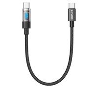 RAVIAD Cavo USB C USB C 100W, 0.5M Cavo USB Type-C PD 5A Ricarica Rapida | Cavo Tipo C con E-Mark Chip per iPhone 17/16/15 Pro Max, Galaxy S25/S24/S23/S22, MacBook Pro, Pad Pro, Google Pixel
