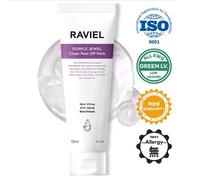 RAVIEL Purple Jewel Clean Peel Off Pack 120 ml confezione peel off stretta e ...