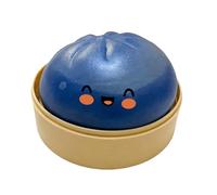 Ravioli Giganti Glitter, Texture Morbida E Rimbalzante, 1 Pezzo, Giocattolo Jumbo Squishy Con Scatola Per Vapore, Giocattolo Pizzico A Forma Di Panino, Esercizio Per Le Mani, Per Studiare Lavoro A Cas