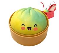 Ravioli glitterati - Palla antistress a forma di panino per ridurre l'ansia, giocattolo morbido con consistenza morbida e soddisfacente, giocattolo sensoriale per studiare lavoro, viaggi, casa, uffici