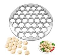 Ravioli Maker 9, 84 pollici 37 fori in lega di alluminio riutilizzabile lavabile Dumpling Maker Home Kitchen Restaurant Ravioli Dumpling Mold