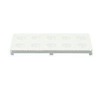 Ravioli maker press 10 buchi di ferro assissione durevole ravioli ravioli per la produzione di gnocchi domestici (Argento)