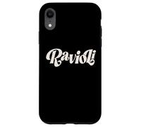 Ravioli Pasta Italiana Donna Uomo e Bambino Custodia per iPhone XR