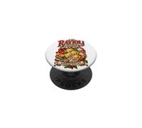RAVIOLI PER SEMPRE: Umorismo per Amanti della Pasta PopSockets PopGrip Adesivo