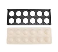 Ravioli produttore pressa in alluminio lega addomina 12 buche fatte in casa a menolotti gnocchi quadrati strumento per la cucina essenziale essenziale robus