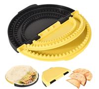 Ravioliera 3-in-1 regolabile,Chiudi ravioli cinesi e ravioli classici,stampo per ravioli,stampi per ravioli grandi,gyoza e wonton,macchina per ravioli compatibile,smontabile e lavabil(25/20/15 cm)