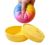 Raviolo Giocattolo da Stringere,Realistica, Morbida, Divertente, Colorata | Giocattoli Antistress Silenziosi - per Famiglia, Uffici, Aule, Studio, Sale d'Attesa, Calmarsi, Gestione Rabbia, Rilassament